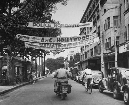La rue Catinat Saigon